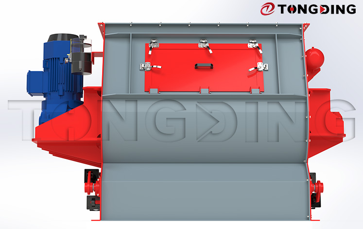 Double Shaft Paddle sand Mixer